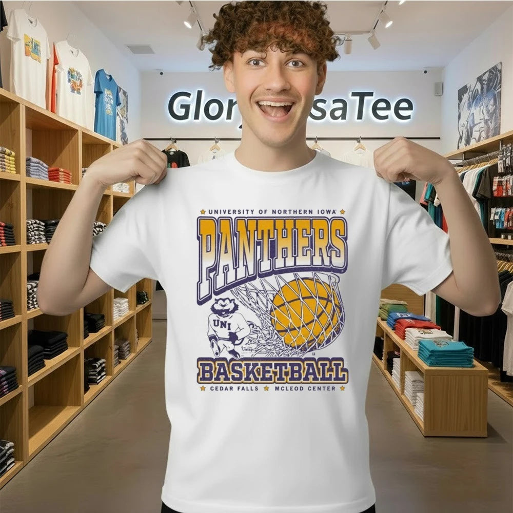 Panthers Basketball University Of Northern Iowa Cedar Falls Mcleod Center Max Collegiate Shirt