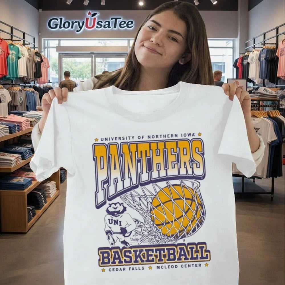 Panthers Basketball University Of Northern Iowa Cedar Falls Mcleod Center Max Collegiate Shirt
