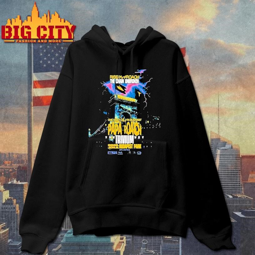 Papa Roach One Night Only In Budapest At Budapest Park On June 9th 2026 Shirt