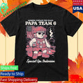 Papa Team 6 Bear Special Ops Dadivision Shirt