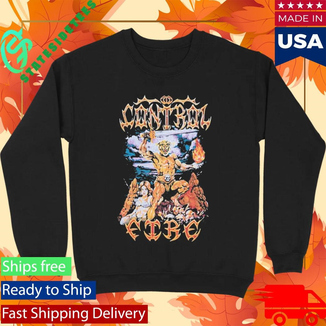 Papameat “I Control Fire” Washed Shirt