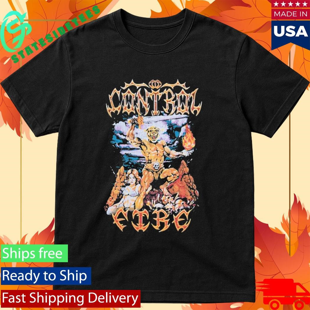 Papameat “I Control Fire” Washed Shirt