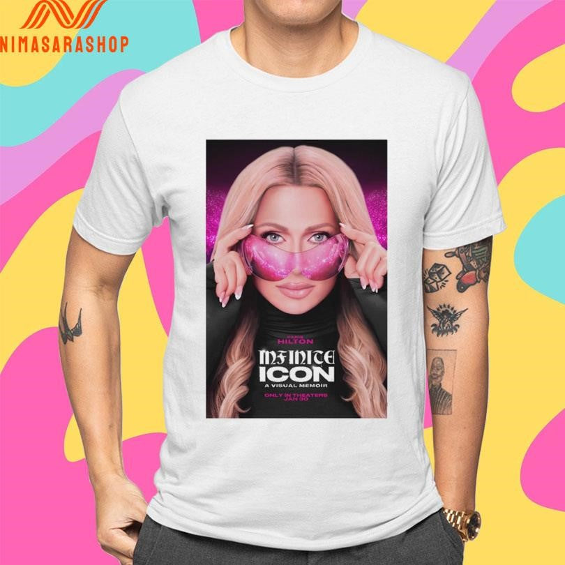 Paris Hilton Mfinice Icon A Visual Memoir Only In Theaters Jan Do Shirts
