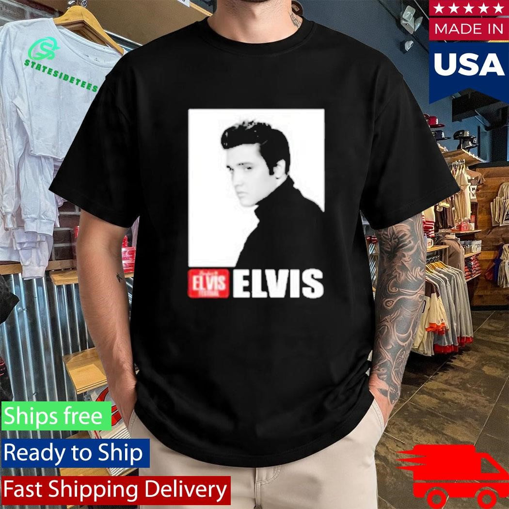 Parkes Elvis Festival 2025 Black Elvis Shirt