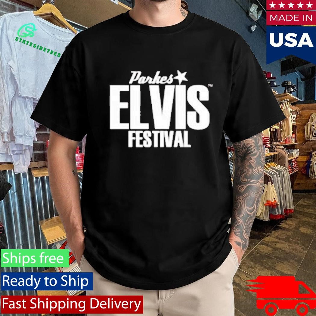 Parkes Elvis Festival 2025 Logo Shirt