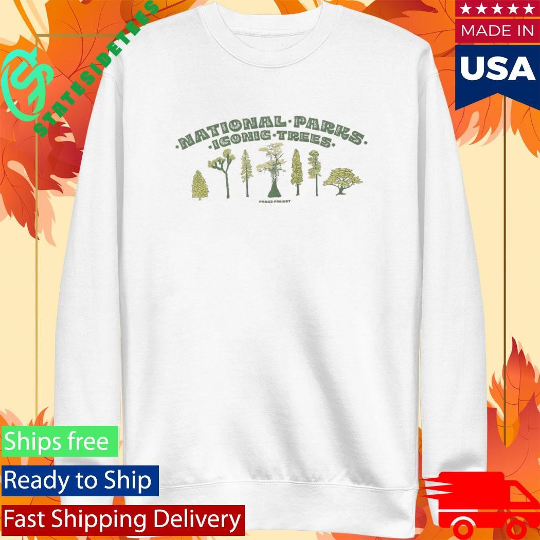 Parks Project Iconic Trees Checklist Shirt