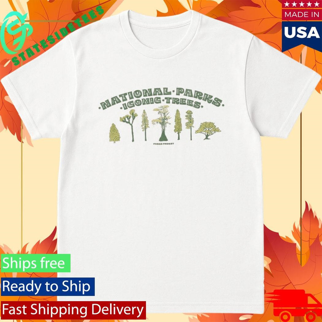 Parks Project Iconic Trees Checklist Shirt