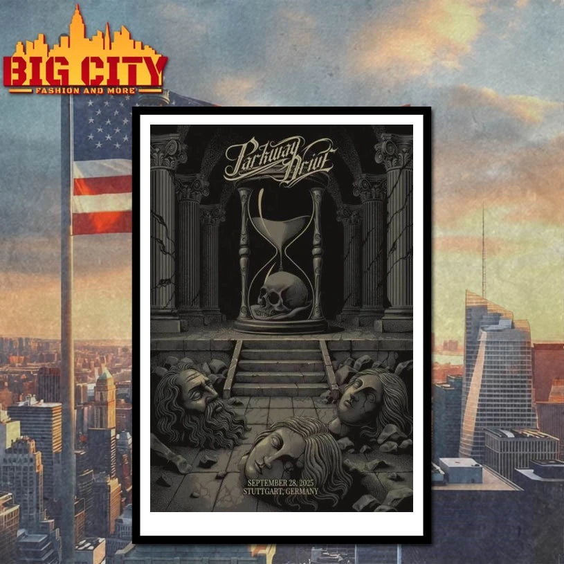 Parkway Drive At Hanns Martin Schleyer Halle In Stuttgart, Germany On Sep 28, 2025 Poster Shirts