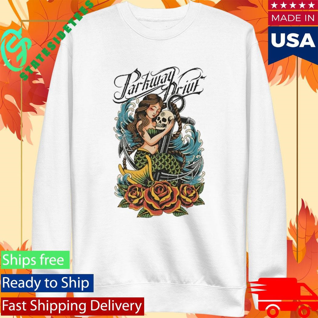Parkway Drive Mermaid Anchor T-Shirt