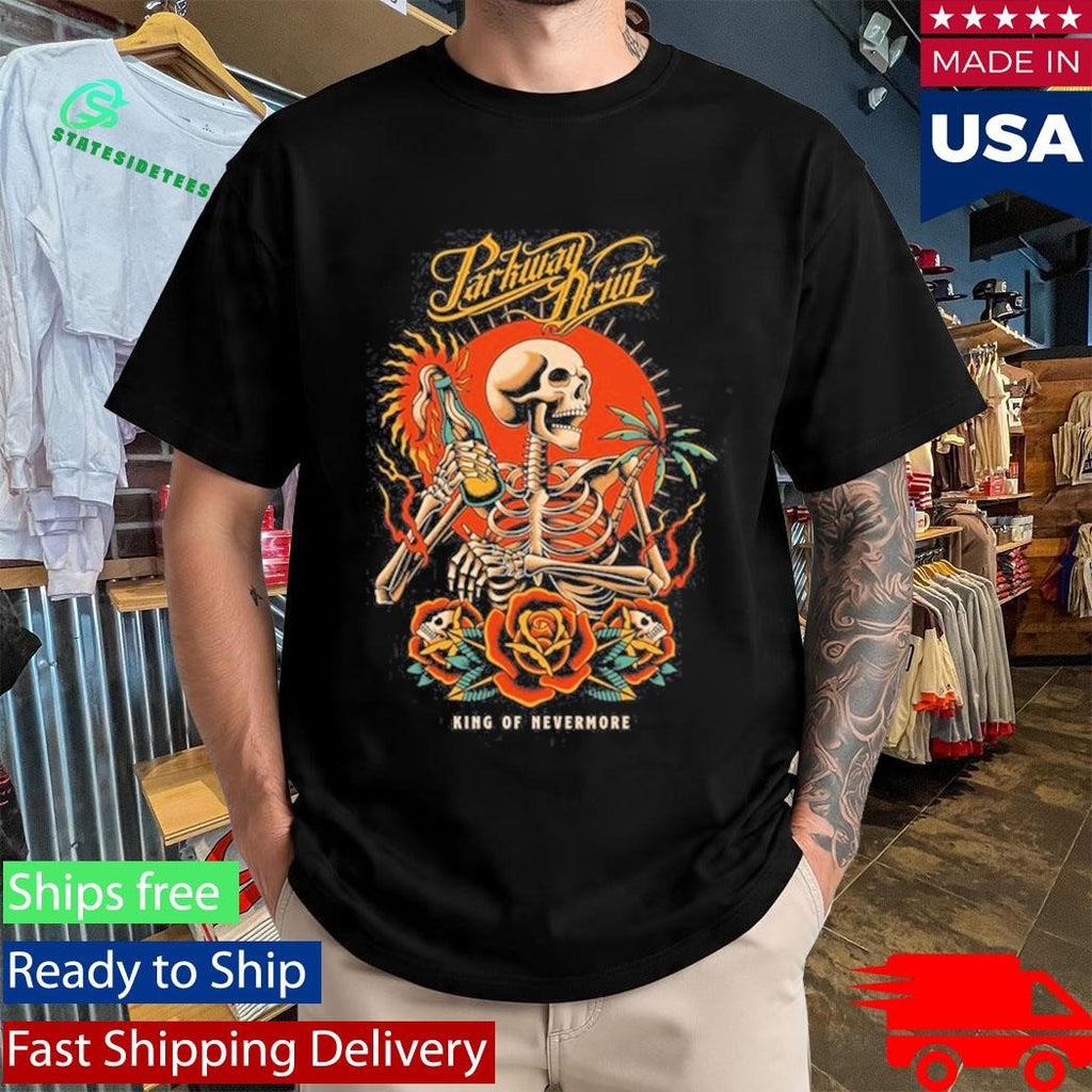 Parkway Drive Molotov Skeleton Shirt