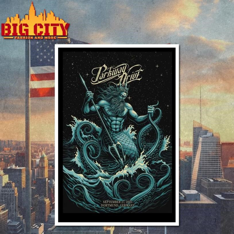 Parkway Drive September 27 2025 Westfalenhalle Dortmund, Germany Poster Shirt