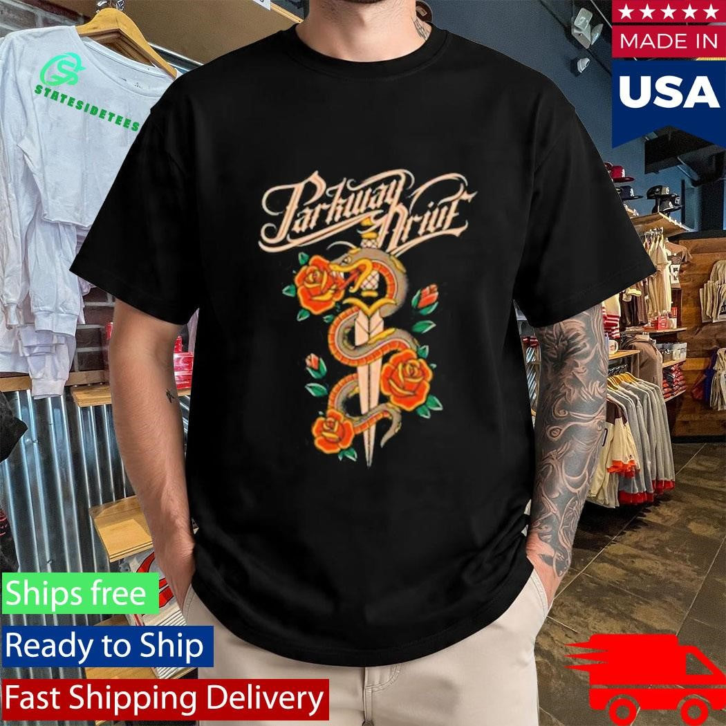 Parkway Drive Snake &amp; Dagger Kids Shirt