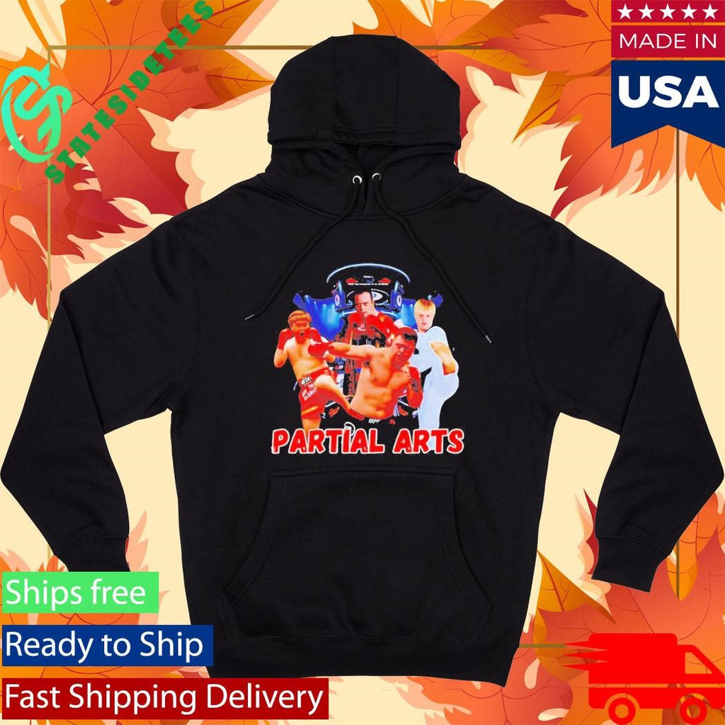 Partial Arts Down Shirt