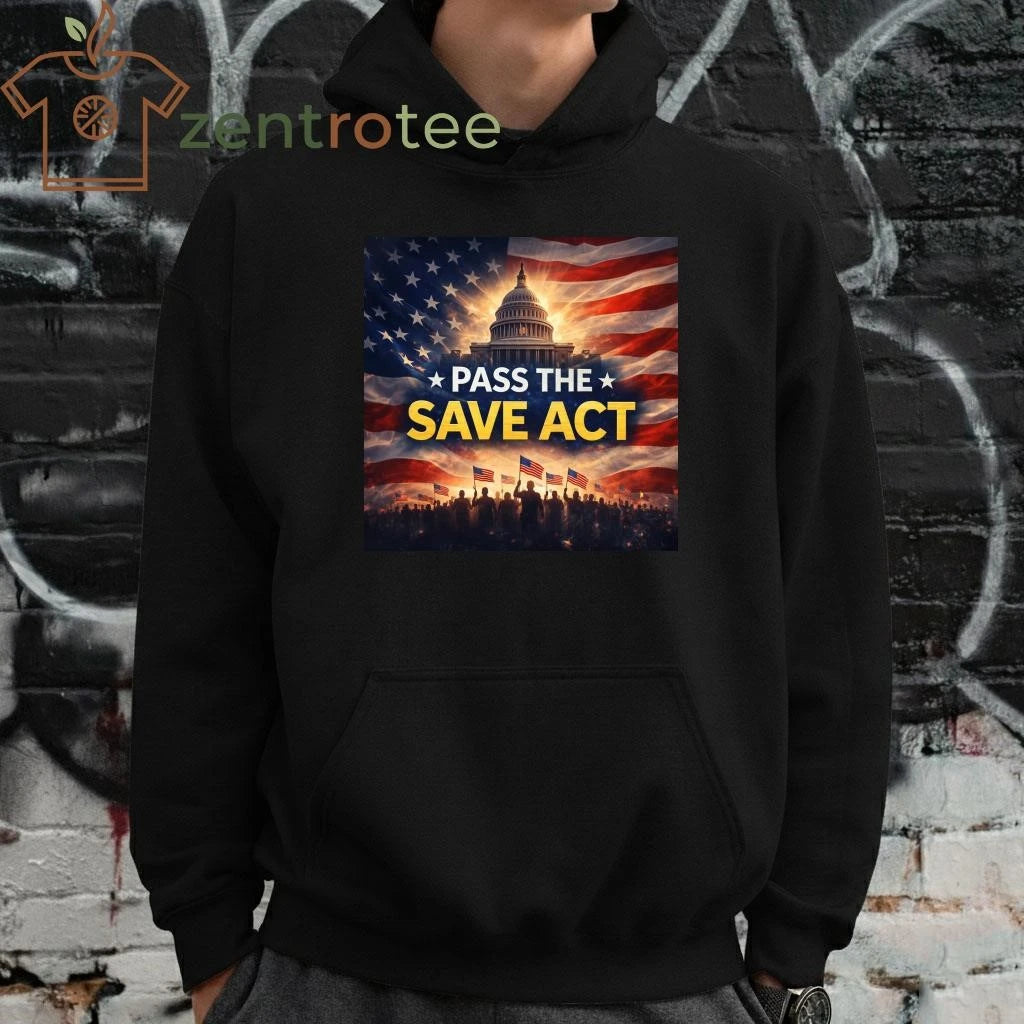 Pass the save America act US flag tee