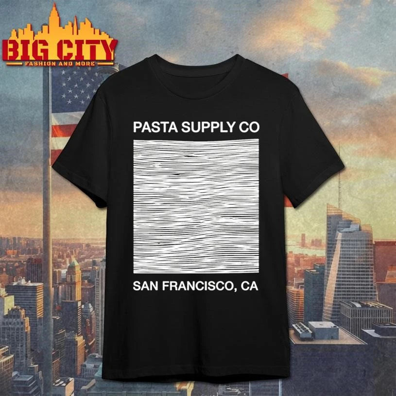 Pasta Supply Co San Francisco Unknown Pleasures Shirt