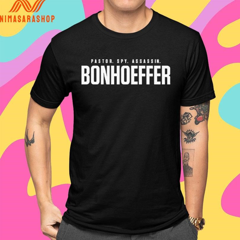 Pastor Spy Assassin Bonhoeffer Shirts