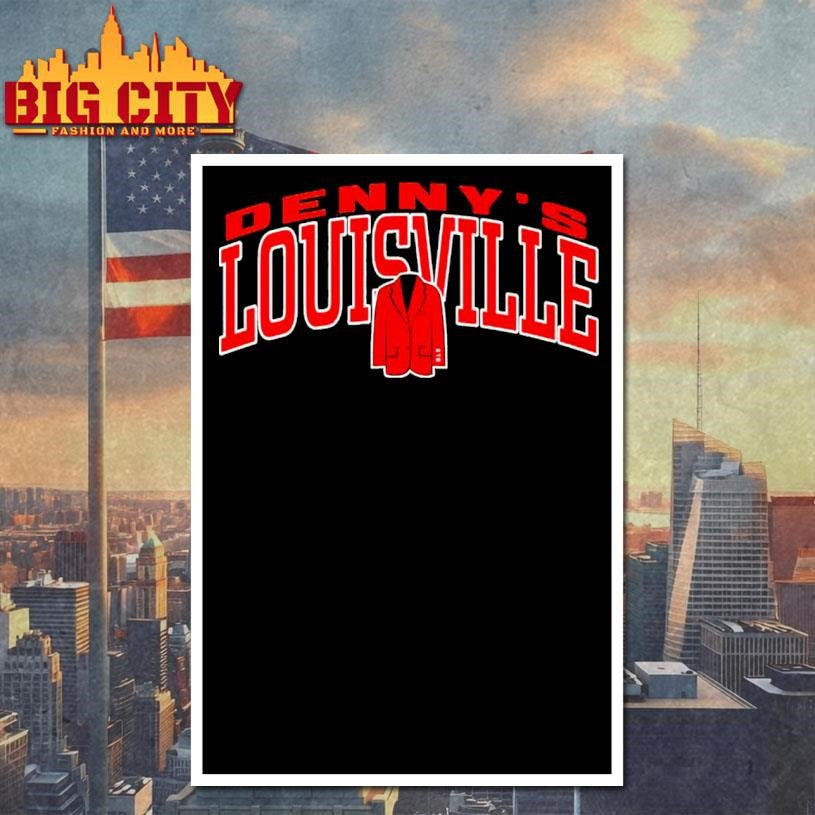 Pat Kelsey Wearing Denny’s Louisville shirt