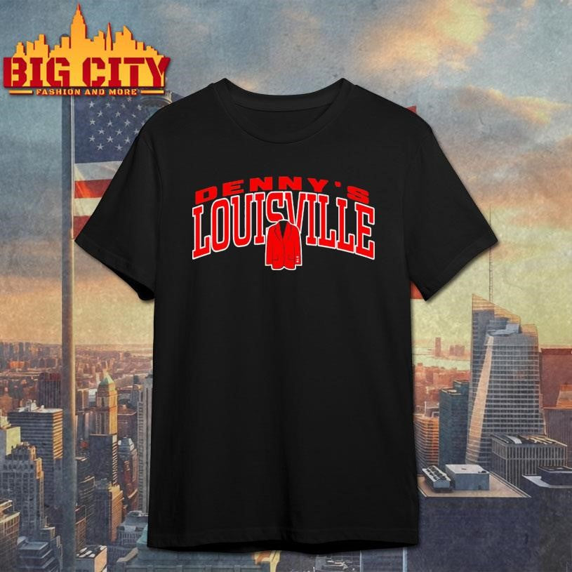 Pat Kelsey Wearing Denny’s Louisville shirt