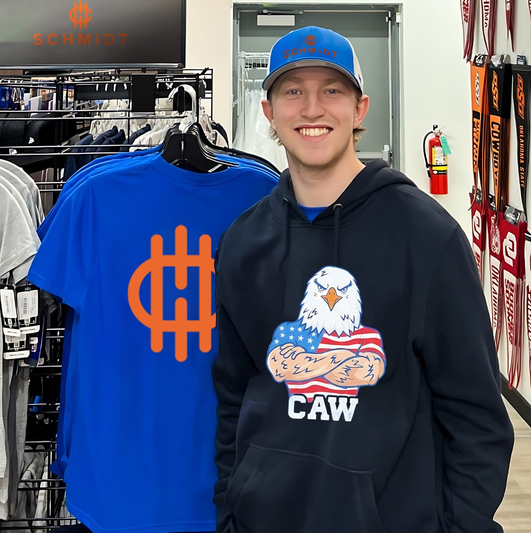 Pat McAfee Eagle Caw 4th of July shirt