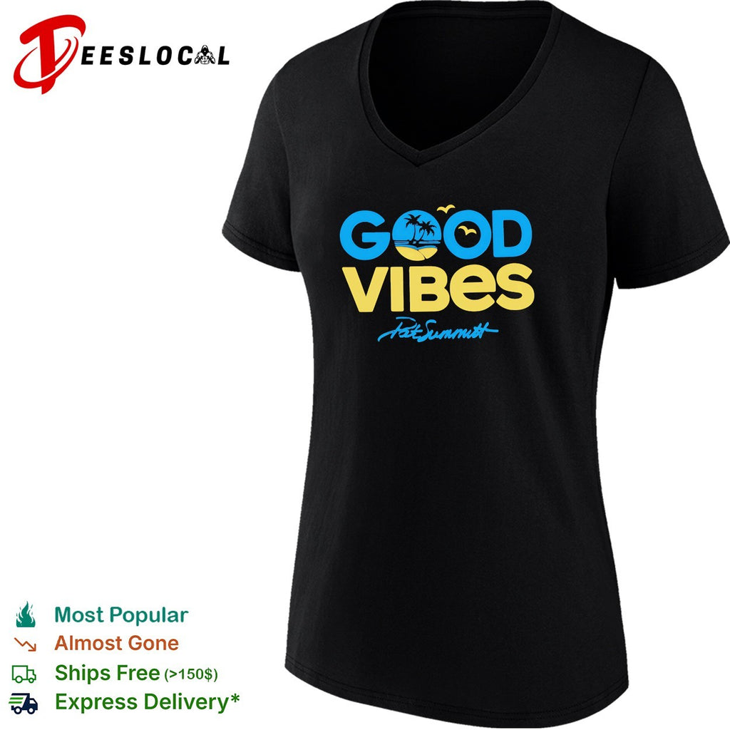 Pat Summitt Mindset Good Vibes retro shirt