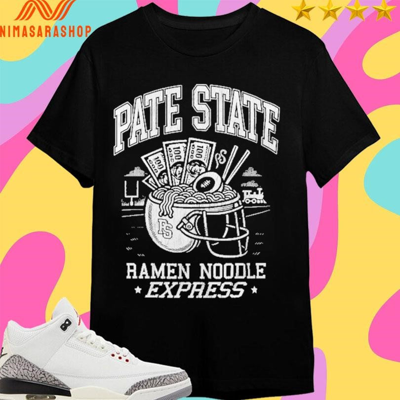 Pate State Ramen Noodle Express Shirts