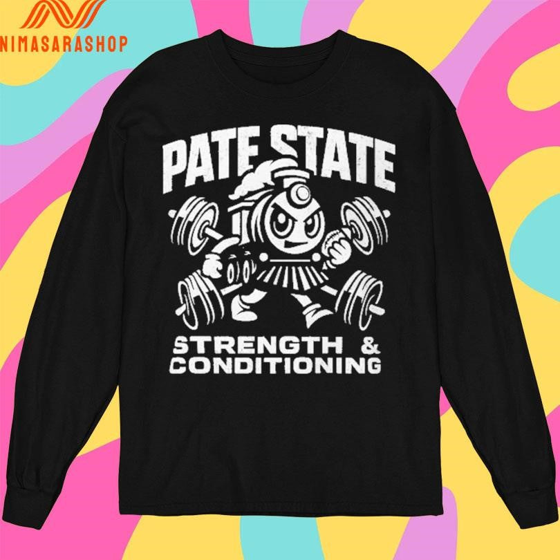 Pate State Strength And Conditioning Shirts