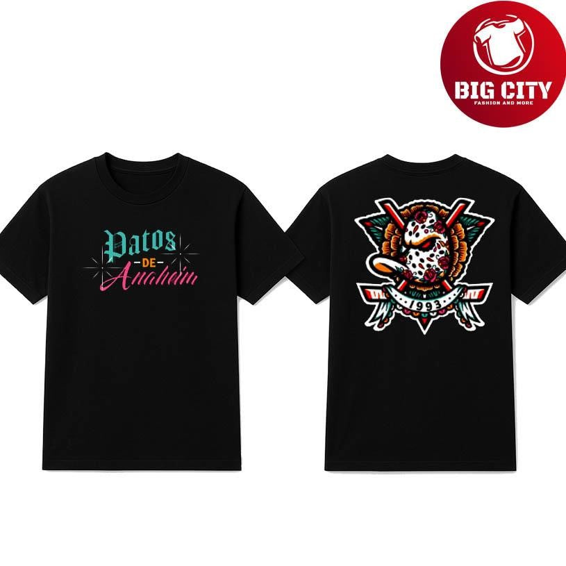 Patos de Anaheim Logo 2025 Two Sided Shirt