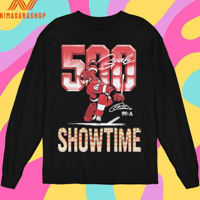 Patrick Kane Detroit 500 Goals Showtime Shirts