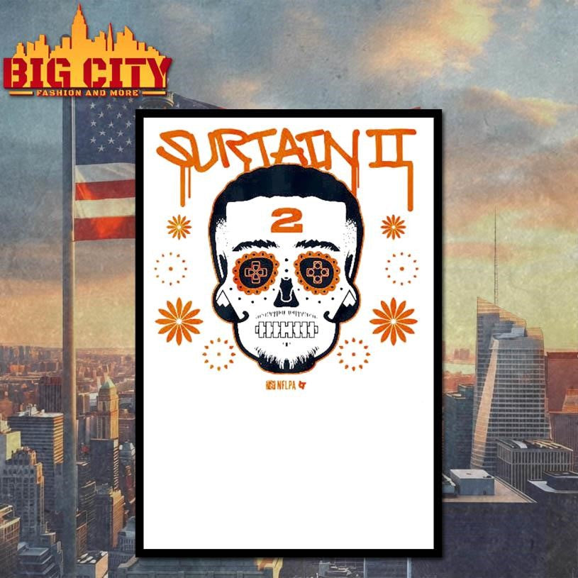 Patrick Surtain II Sugar Skull Remix Shirt