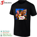 Patriotic Chocolate Lab Drinking Beer USA Dog 4th Of July shirt