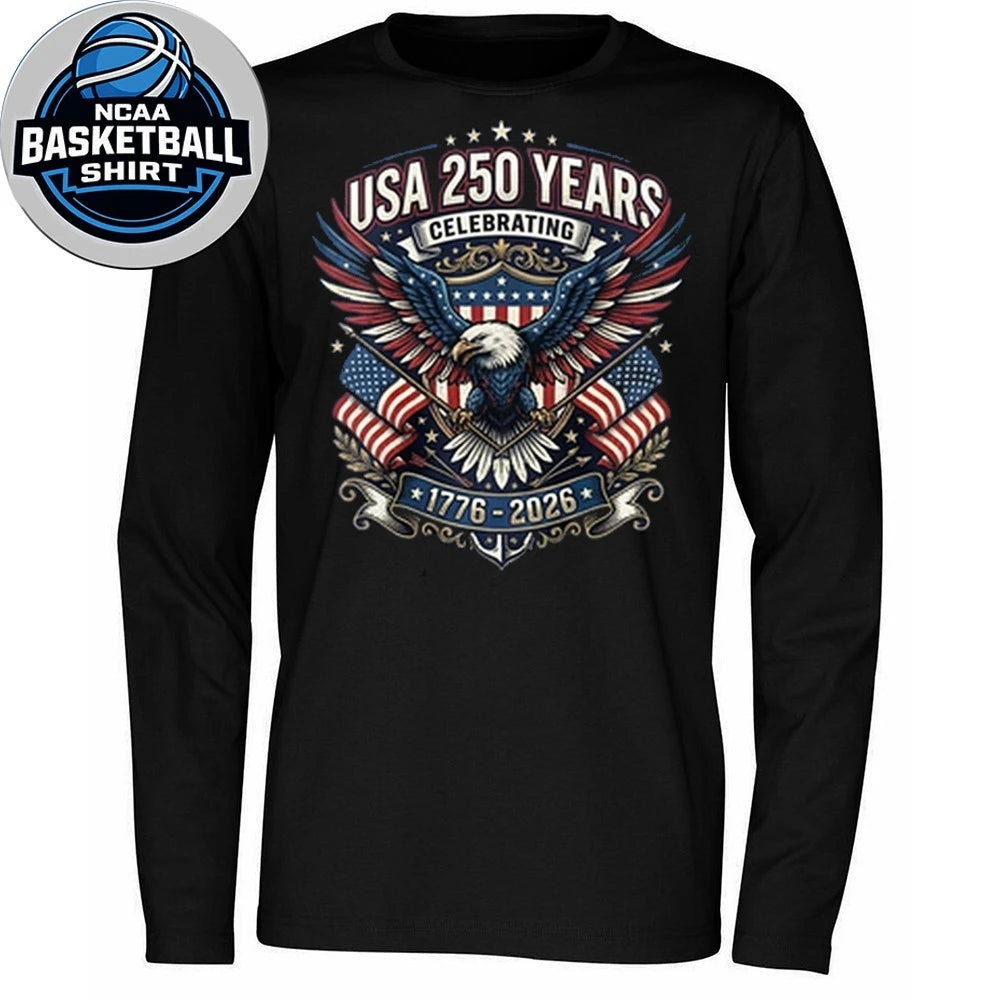 Patriotic USA 250 Years Eagle Shirt