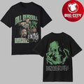 Patriots Christian Gonzalez Bill Russell 2025 New Two Sided Shirt