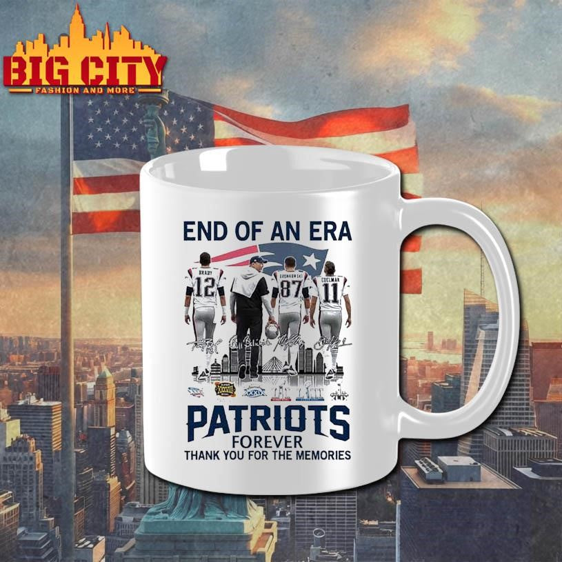 Patriots End Of An Era Forever Thank You For The Memories 2025 Shirt