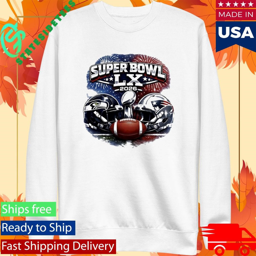 Patriots vs Seahawks SB LX 2026 Shirt