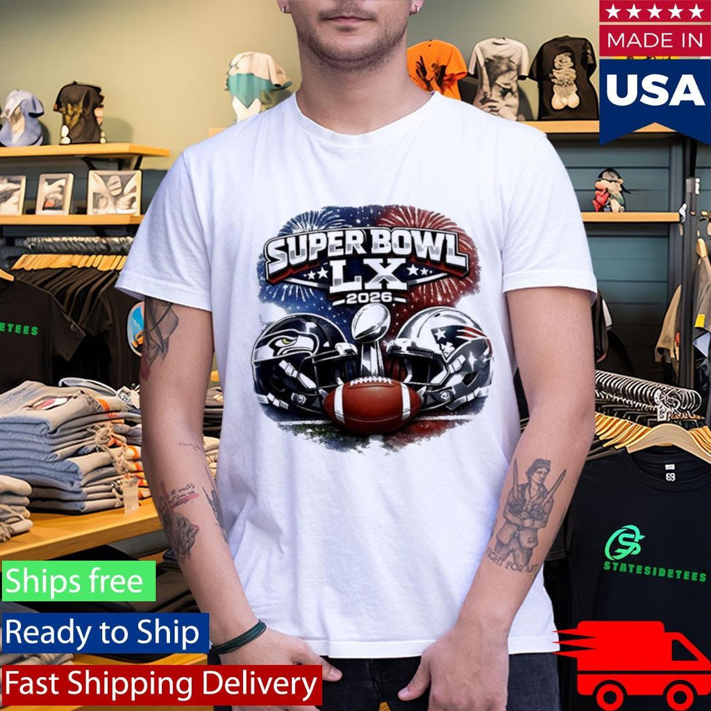 Patriots vs Seahawks SB LX 2026 Shirt