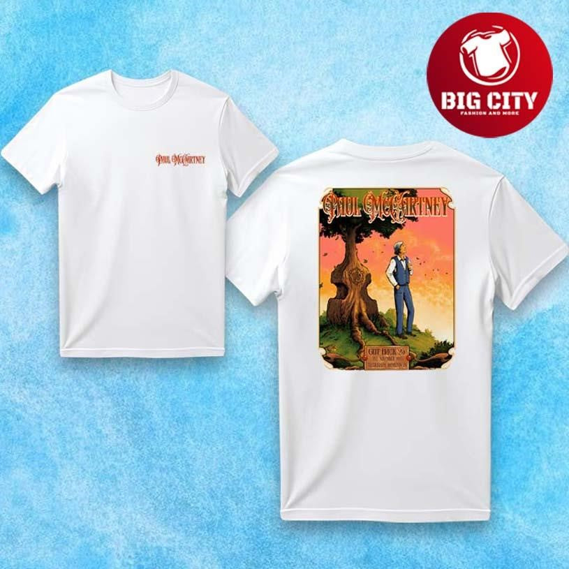 Paul McCartney November 21 2025 TD Coliseum Event Two Sided Shirt
