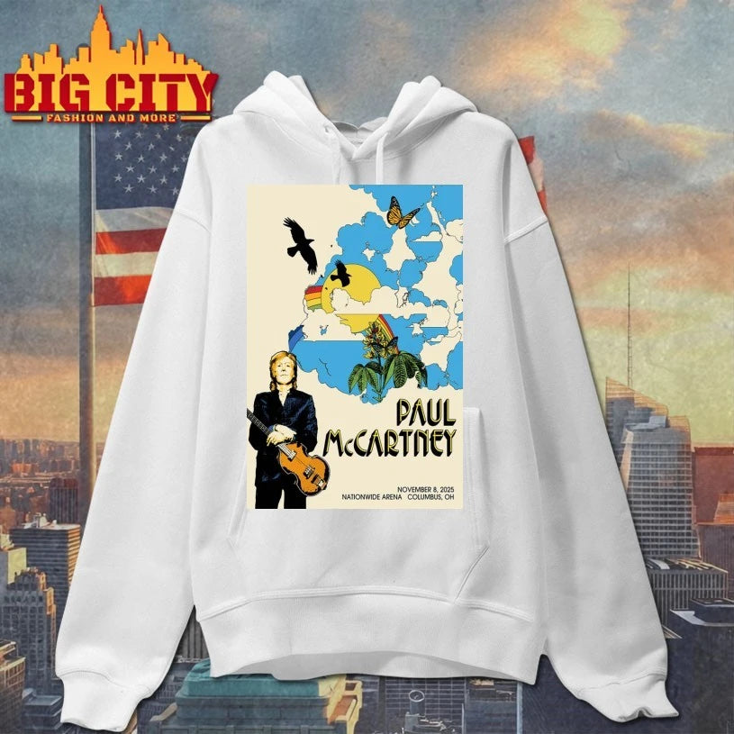 Paul McCartney November 8 2025 At Nationwide Arena Show Poster shirt