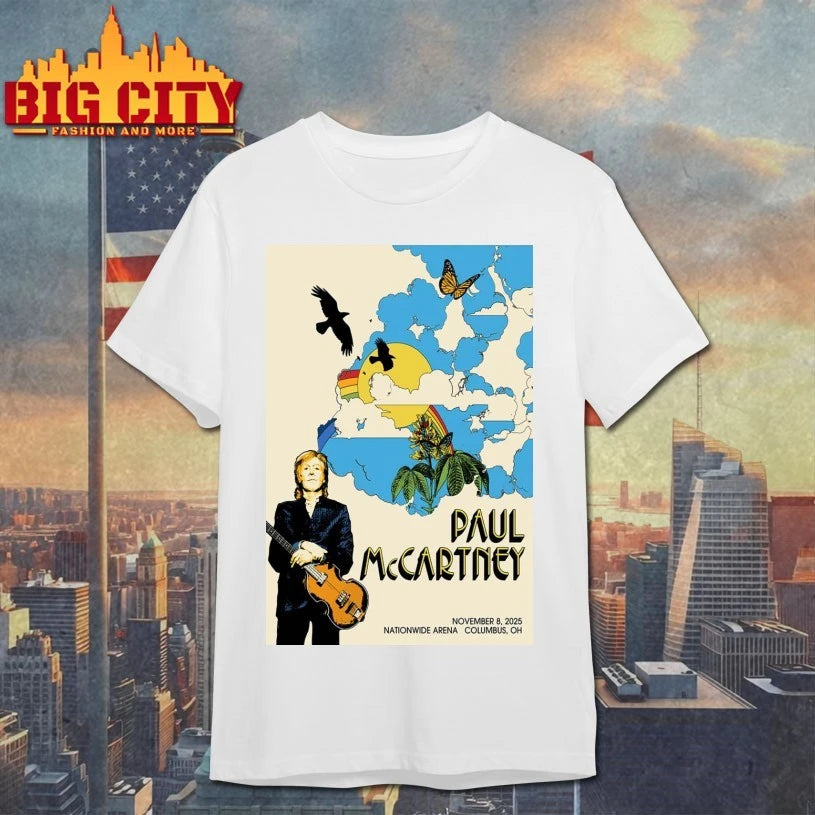 Paul McCartney November 8 2025 At Nationwide Arena Show Poster shirt