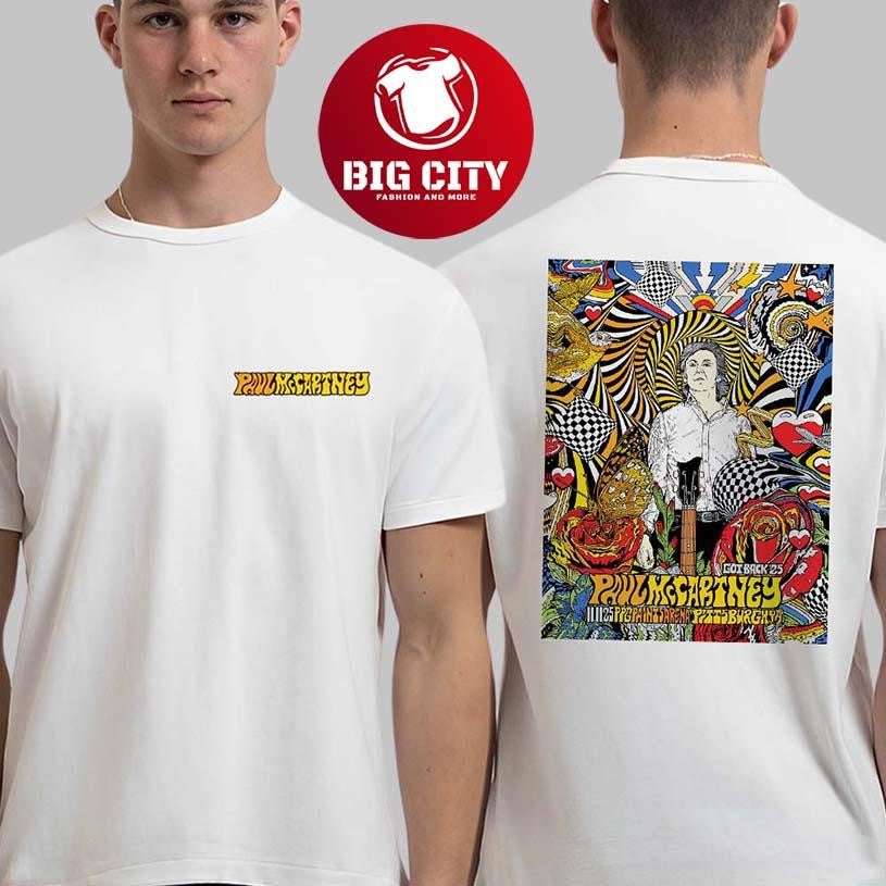 Paul McCartney Pittsburgh Pennsylvania 2025 Two Sided Shirt