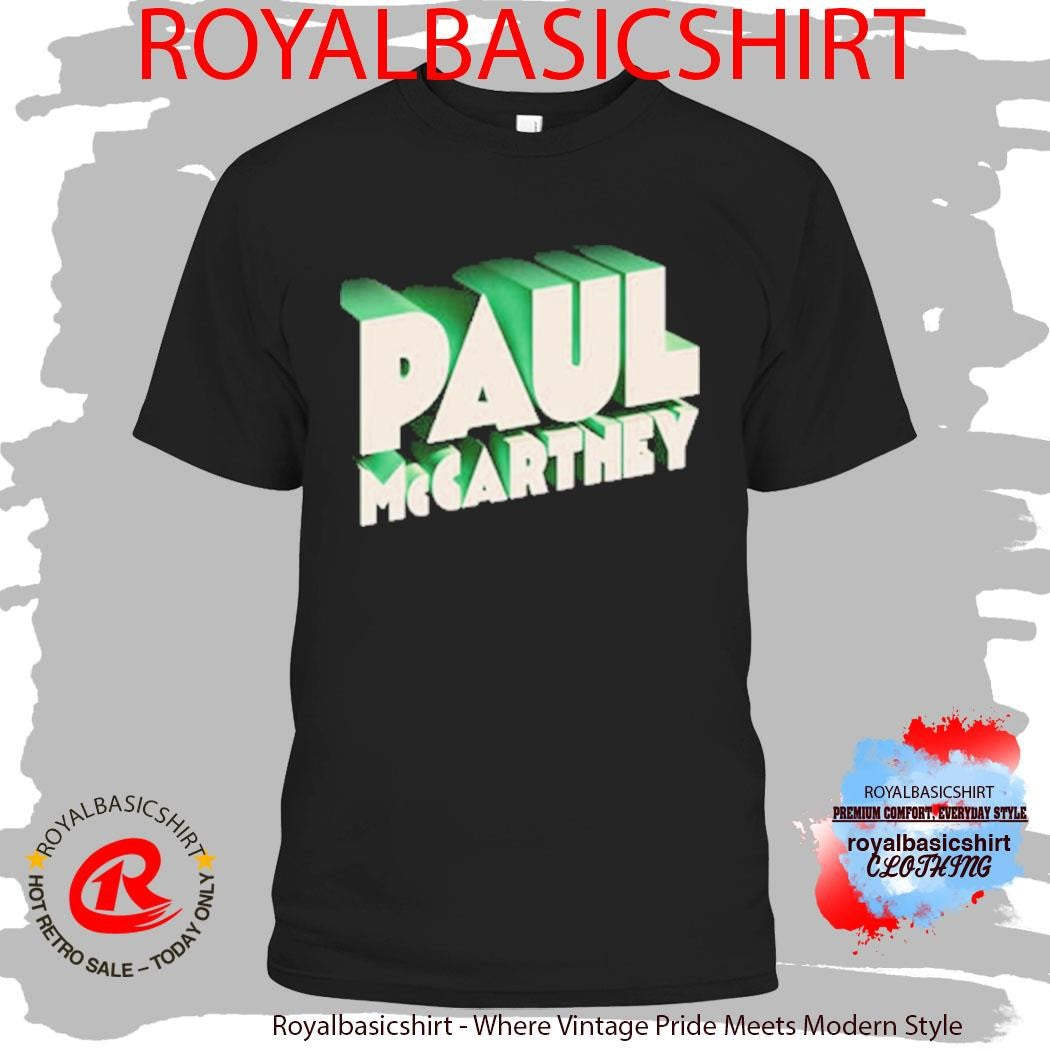 Paul McCartney Rocks The Fonda Live At The Fonda Theatre In Los Angeles California On March 27 28 2026 Shirt