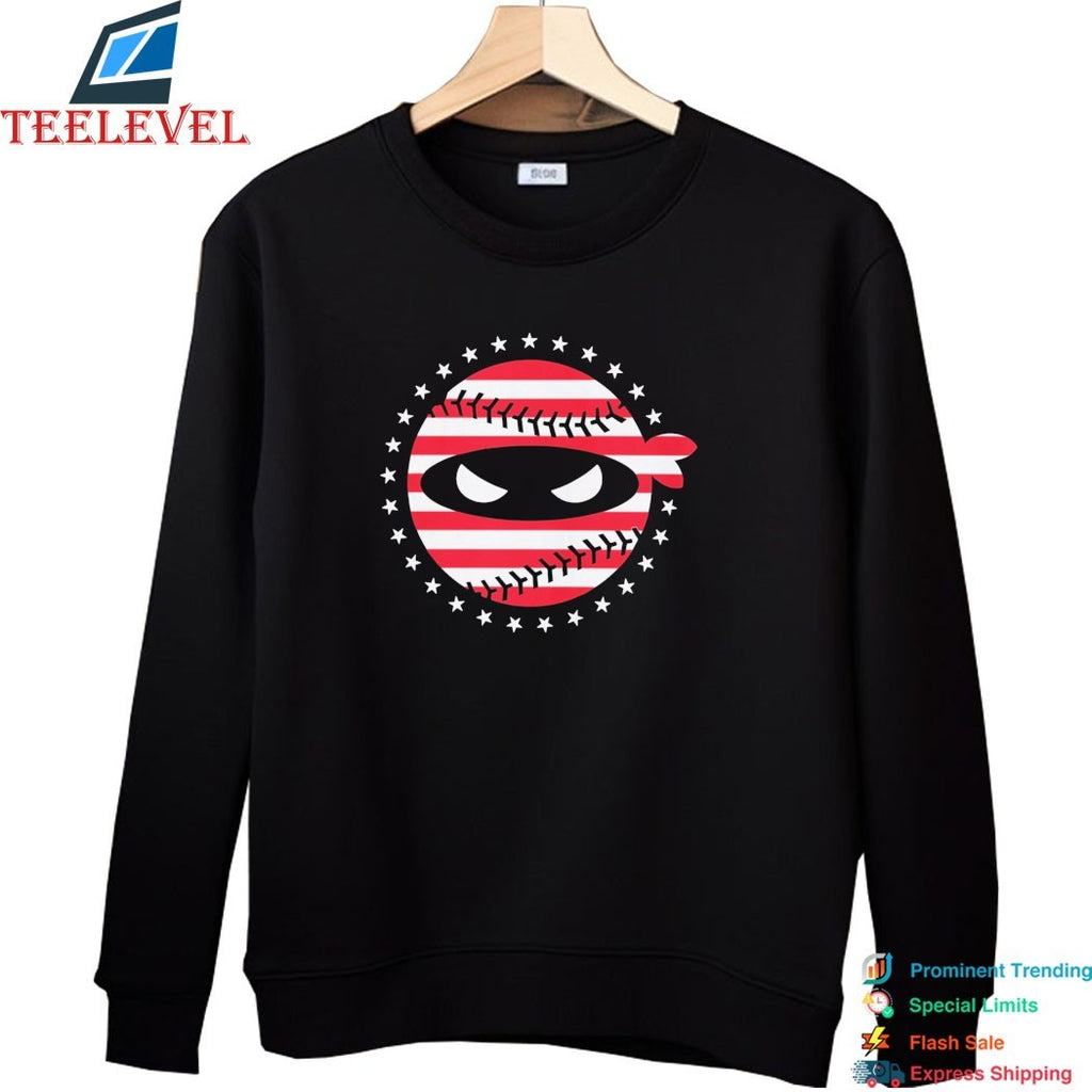 Paul Skenes Pitching Ninja American Flag T-shirts