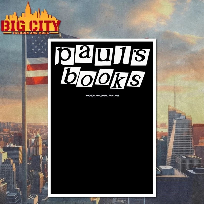 Paul’s Books Logo shirt