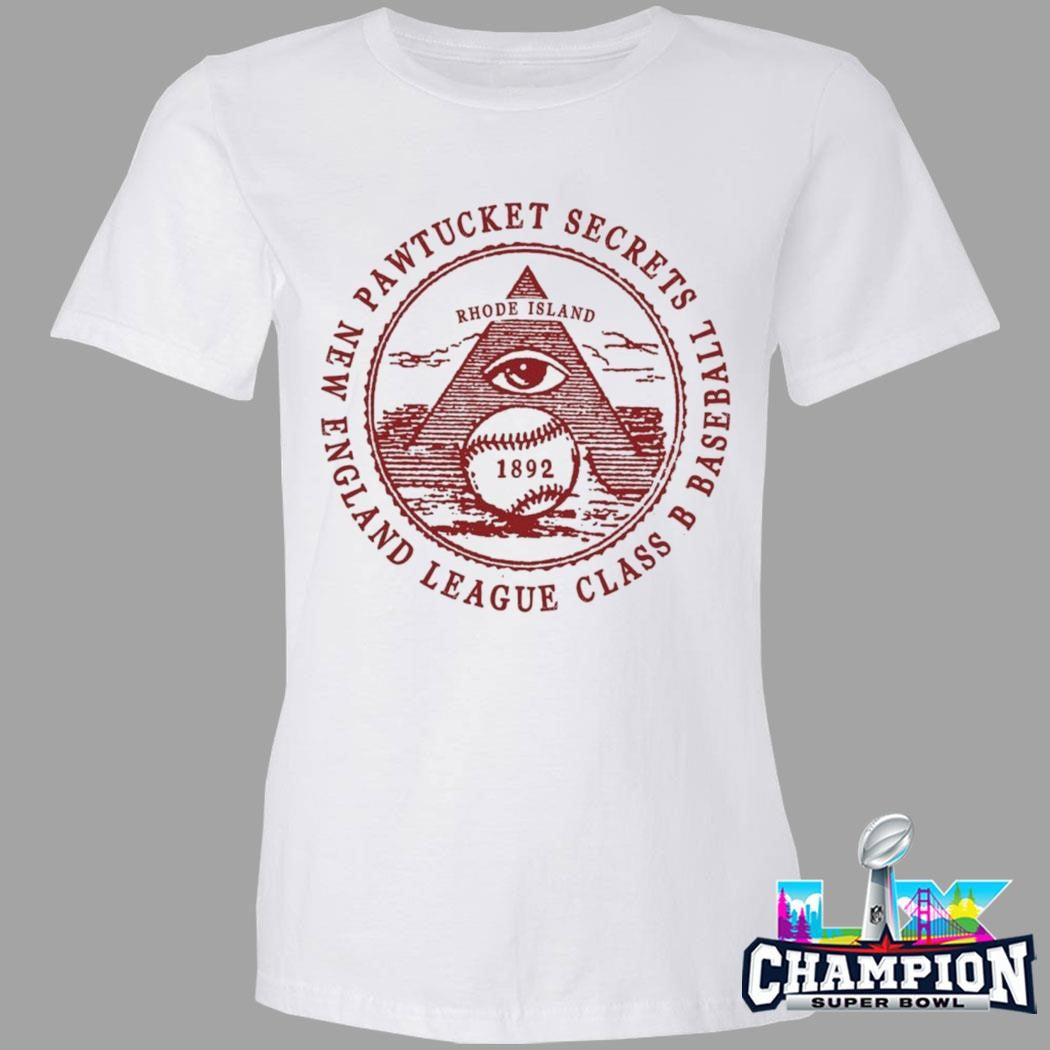 Pawtucket Secrets Rhode Island New England League Class B Baseball Shirt