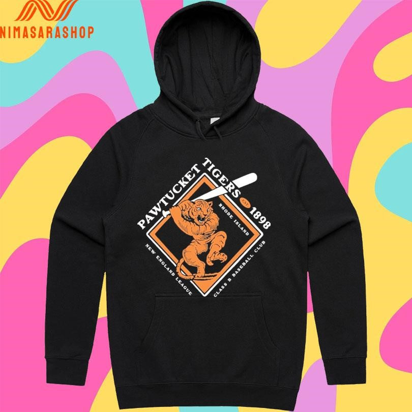 Pawtucket Tigers Est 1898 Rhode Island New England League Class B Baseball Club Shirts