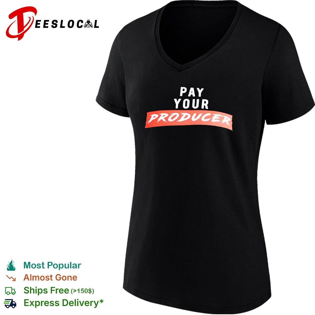 Pay your producer shirt