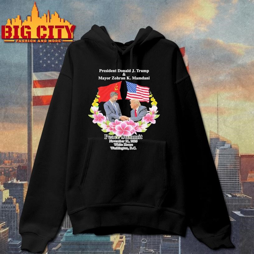 Peace Summit Donald Trump and Zohran Mamdani Shirt