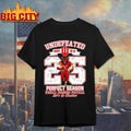 Peach Bowl Champions 2026 Indiana football Undefeated 2025 16-0 Let’s go Hoosiers mascot Shirt