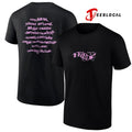 Peach Pit magpie tracklist graphic shirt