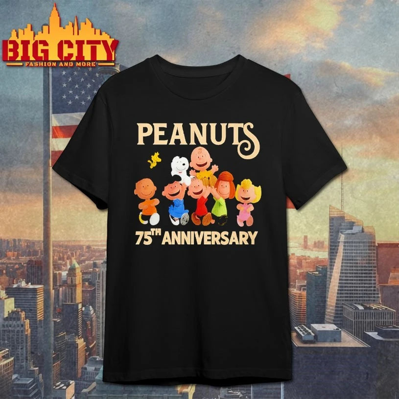 Peanuts 75Th Anniversary 1950 2025 shirt