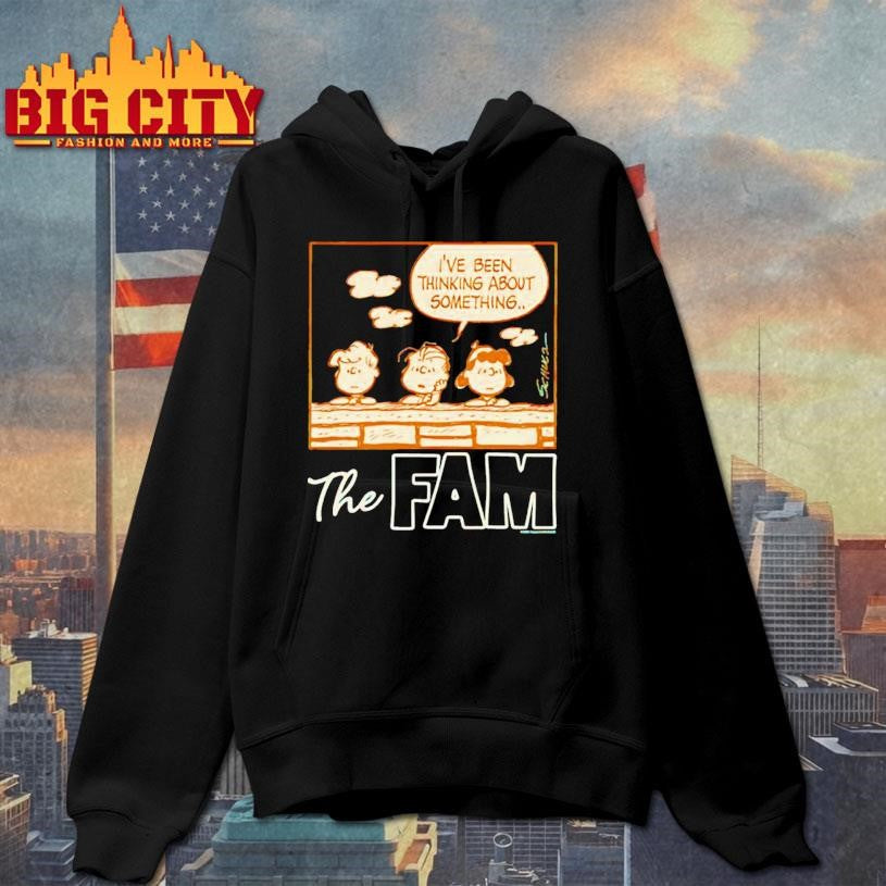 Peanuts the Fam I’ve been thinking about something shirt
